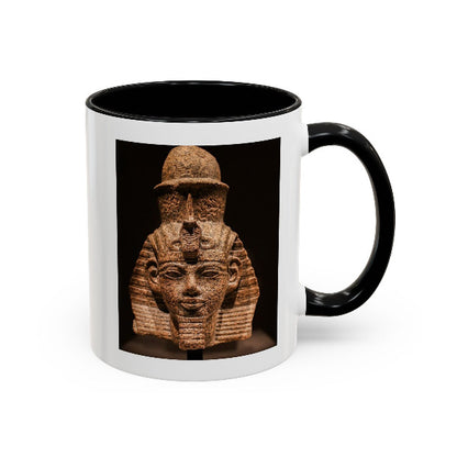 Pharaoh Amenhotep III Mug | Ancient Power. Kemet's Zenith | African Royalty & Legacy